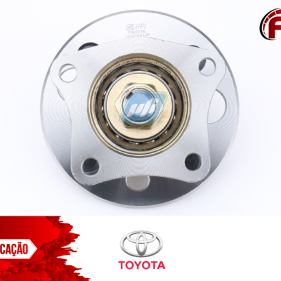 Cubo De Roda Traseiro Toyota Corolla 1.6 1.8 16v 1991-1999