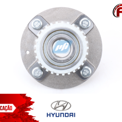 Cubo De Roda Traseiro C/ ABS Hyundai Elantra 1996-2000