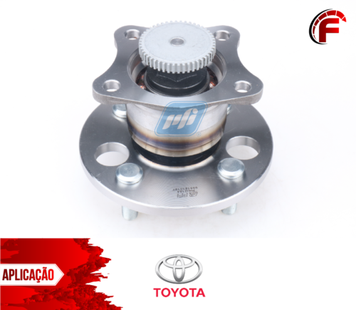 Cubo De Roda Traseiro Toyota Corolla 1.6 1.8 1996-2002