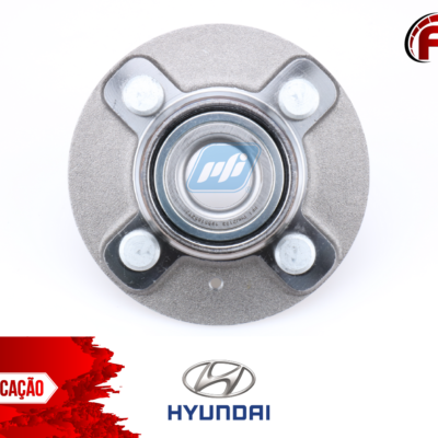 Cubo De Roda Traseiro Hyundai Accent (lc) 2000-2015