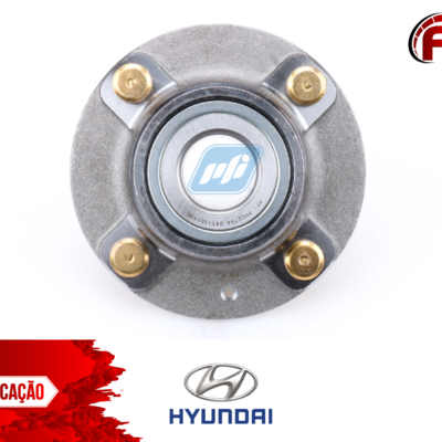 Cubo De Roda Traseiro Hyundai Matrix 2001-2004