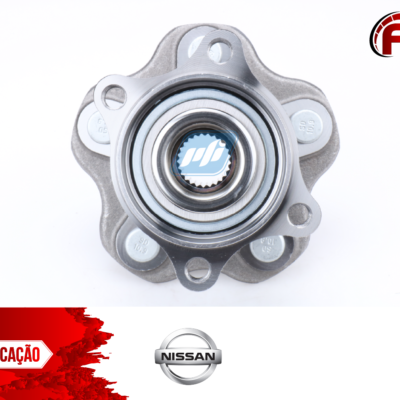 Cubo De Roda Traseiro C/ ABS  Nissan  X-trail 2007-2013