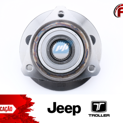 Cubo De Roda Dianteiro Jeep Cherokee 1993-1999