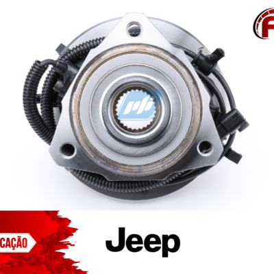 Cubo De Roda Dianteiro Esquerdo Jeep Cherokee 2002-2007