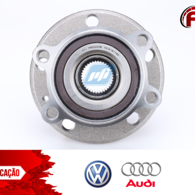 Cubo De Roda Dianteiro C/ ABS Volkswagen Tiguan 2009-