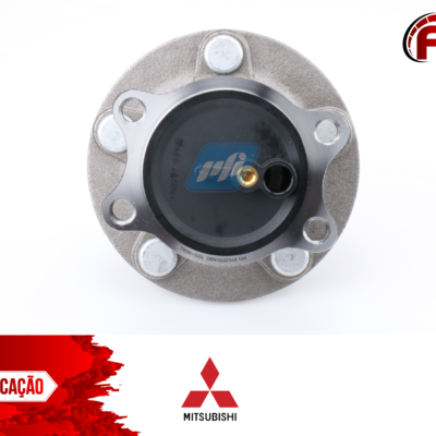 Cubo De Roda Traseiro C/ ABS Mitsubishi Outlander 2013-2016