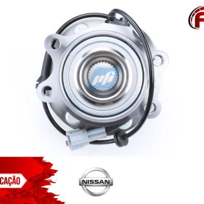 Cubo De Roda Dianteiro C/ ABS Nissan  Frontier 2005-2014