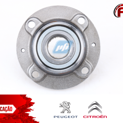 Cubo De Roda Traseiro Peugeot Partner 1.6 1.8 1996-2013