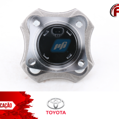 Cubo De Roda Traseiro C/ ABS Toyota Prius 2000-2004