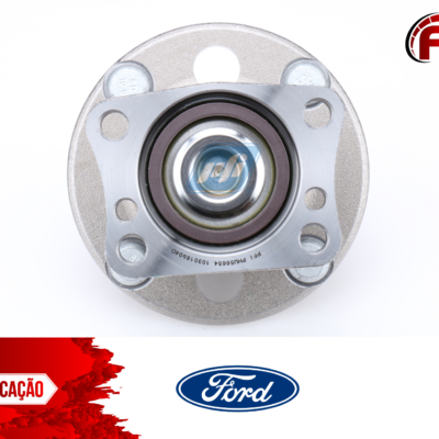 Cubo De Roda Traseiro C/ ABS Ford Fiesta 2008-2017