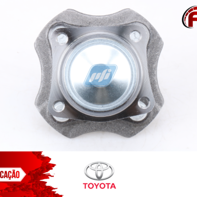 Cubo De Roda Traseiro Toyota Fielder 1.8 16v 2006-2006