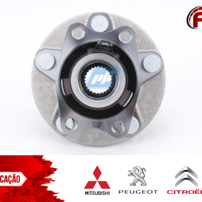 Cubo De Roda Dianteiro C/ ABS Citroen C4 Aircross 2012 Awd