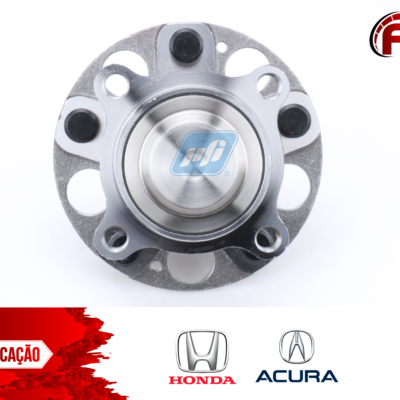 Cubo De Roda Traseiro Honda Accord 2.4 3.5 2013-2015