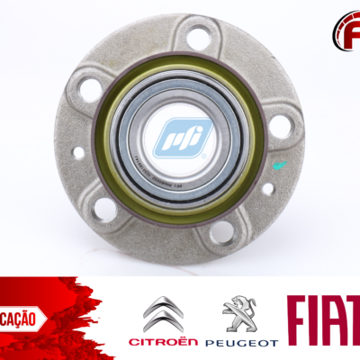 Cubo De Roda Traseiro Citroen Jumper 2019-2022 C/ ABS